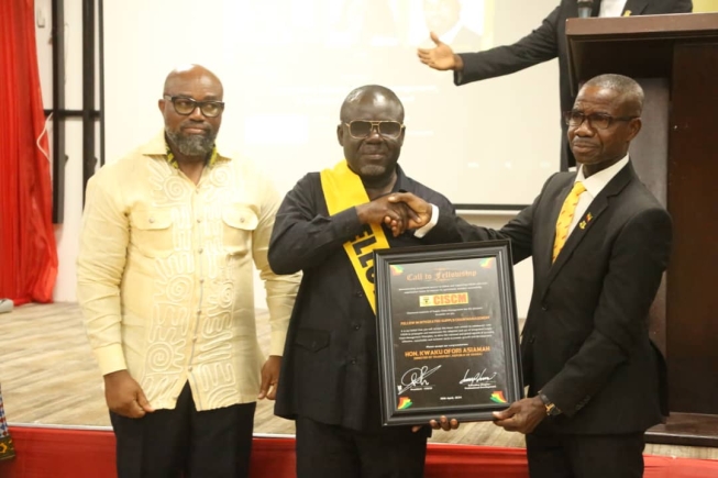 Kwaku Ofori Asiamah: Transport Minister inducted fellow of Chartered Institute of Supply Chain Management