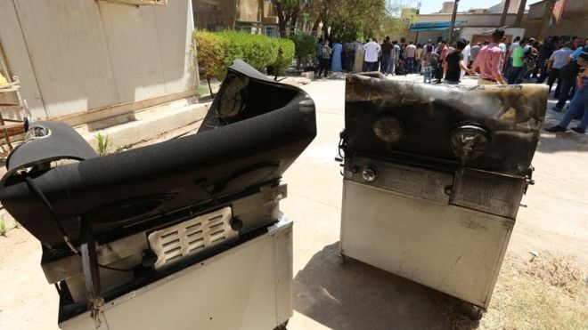The Iraqi health ministry said the fire was probably started by an electrical fault
