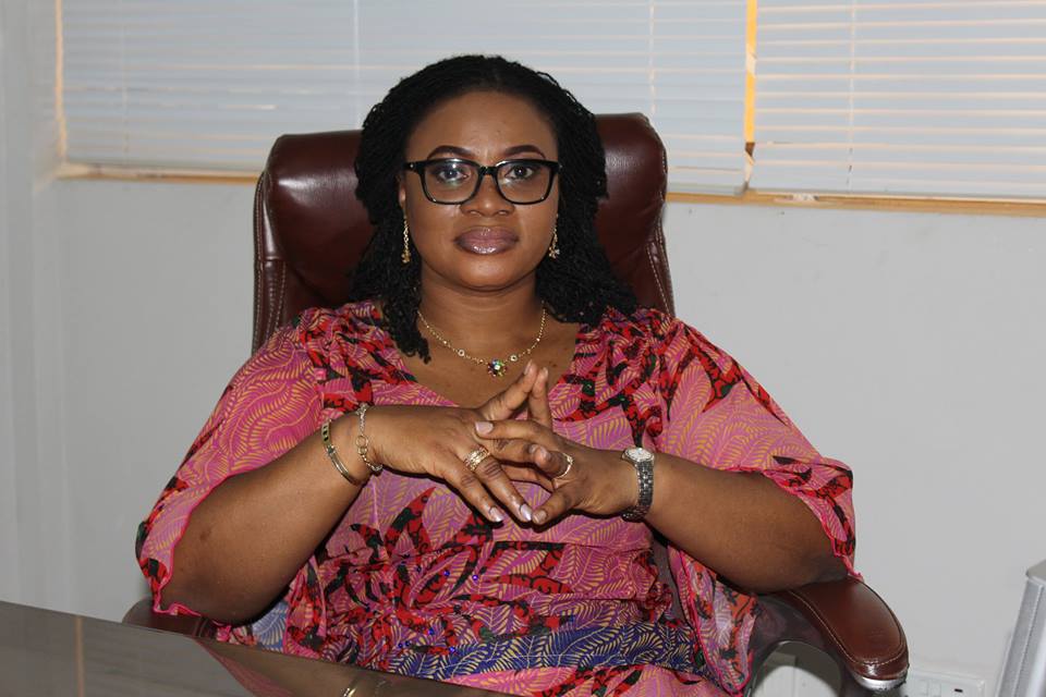 Mrs Charlotte Osei, Chairperson of the EC