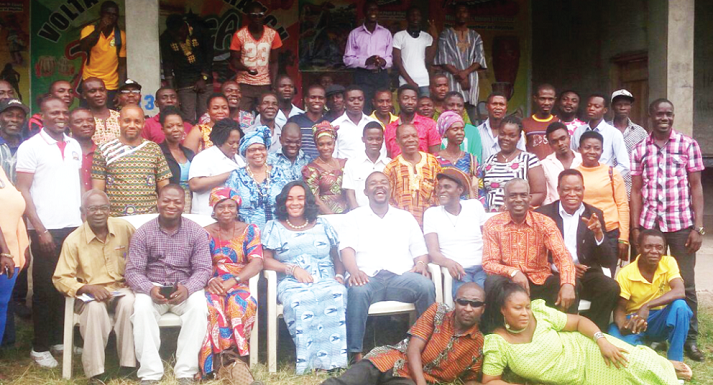Members of the Volta MUSIGA that attended the general meeting.