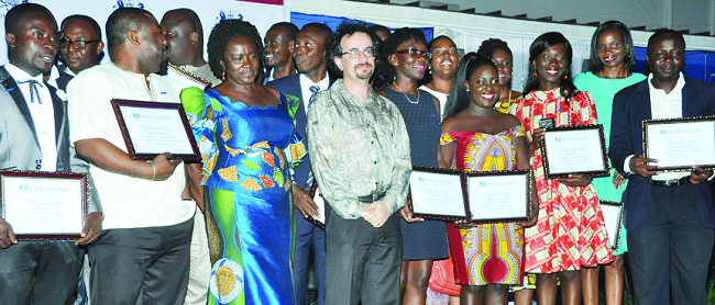 Graphic reporter, 21 others offered Chevening Scholarship