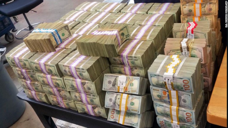 US Border Patrol agents seize $3 million cash in California 