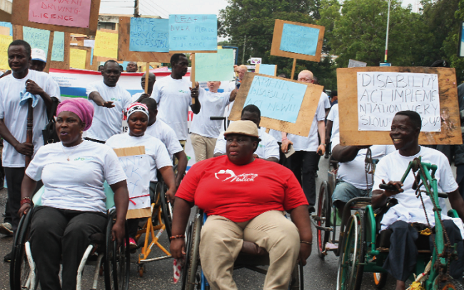 PWDs petition President for review  of Disability Act