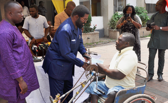 GH¢108,000 disbursed to PWDs in Accra