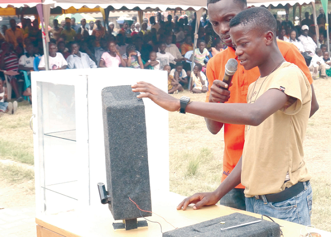 Kristo Asafo students showcase innovations