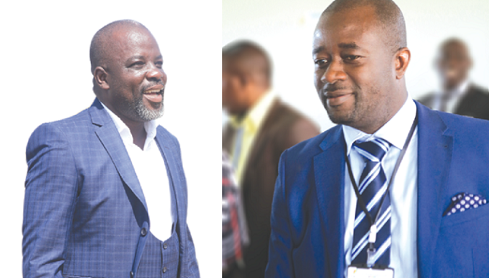 Wilfred Kwaku Osei — Owner of Tema Youth and Kurt Okraku — Executive Chairman, Dreams FC