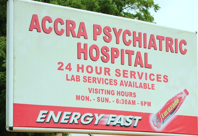 Accra Psychiatric Hospital  receives support   