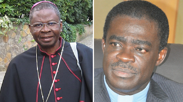 The Most Rev. Phillip Naameh — President, Ghana Catholic Bishops Conference, Rev. Dr Kwabena Opuni-Frimpong— General Secretary, Christian Council of Ghana