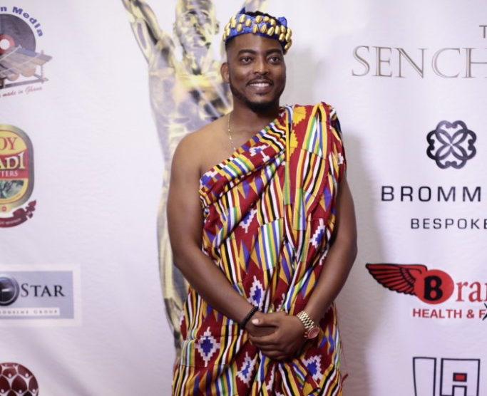 Did James Gardiner borrow his outfit for Ghana Movie Awards?