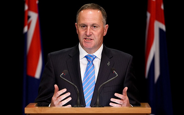 New Zealand PM John Key resigns