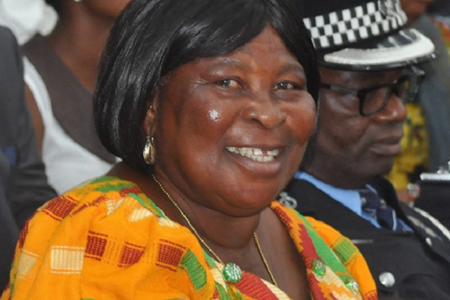 Flag Bearer of the Ghana Freedom Party (GFP), Madam Akua Donkor