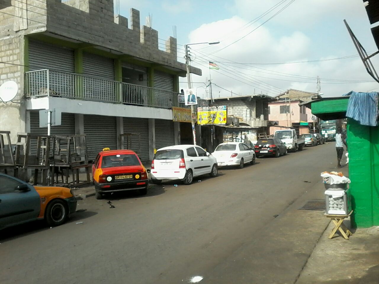#GhanaVotes: Business District streets deserted 
