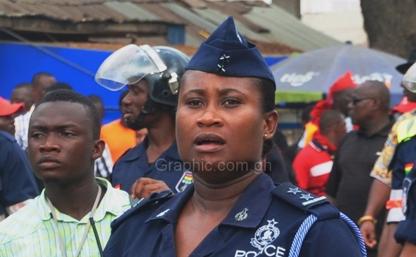  Mrs Effia Tenge — Public Relations Officer,  Accra Regional Police Command 