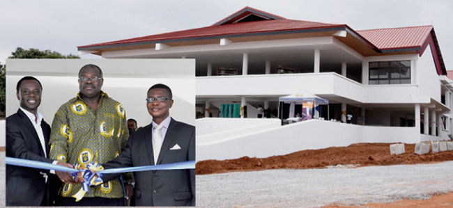 GCB constructs new examination, lecture hall for Univ of Ghana 