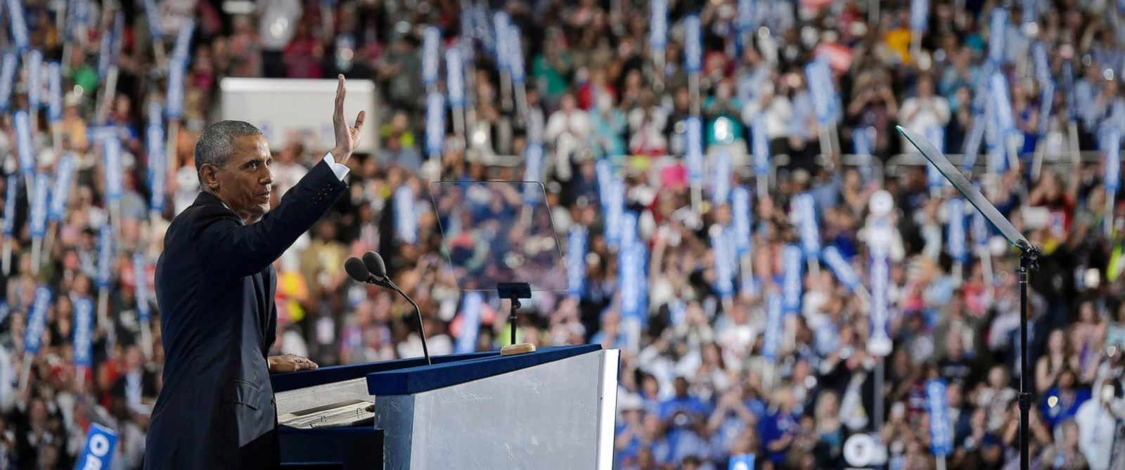President Obama Tells DNC 'America is Already Great' and 'We Don't Look to Be Ruled'