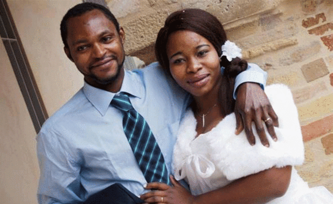  Emmanuel Chidi Namdi and his partner Chinyery had fled Boko Haram violence in Nigeria last year 