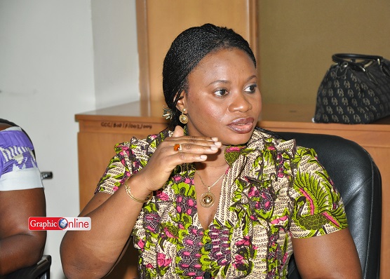 Chairperson of the Electoral Commission (EC), Mrs Charlotte Osei