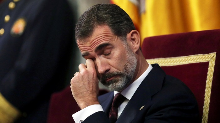 Spanish king shunned by left-wing MPs at parliament