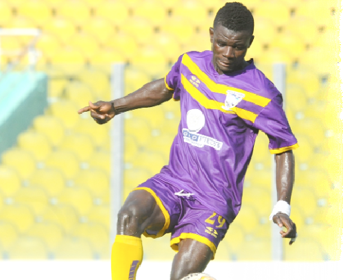 Midfield dynamo Kwesi Donsu makes first league start of the season for Medeama against Hearts