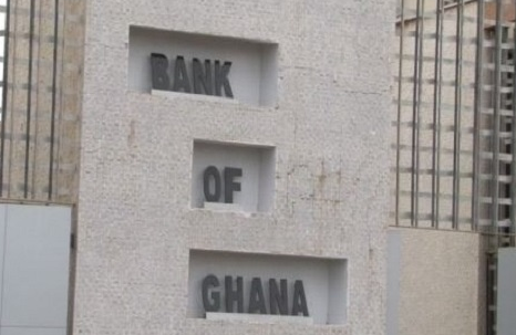 Bank of Ghana announcing a reduction in the policy rate