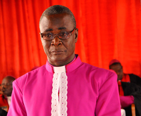 The Nkawkaw Diocesan Bishop of the Methodist Church Ghana, Rt. Rev. John De-Graft Priddy