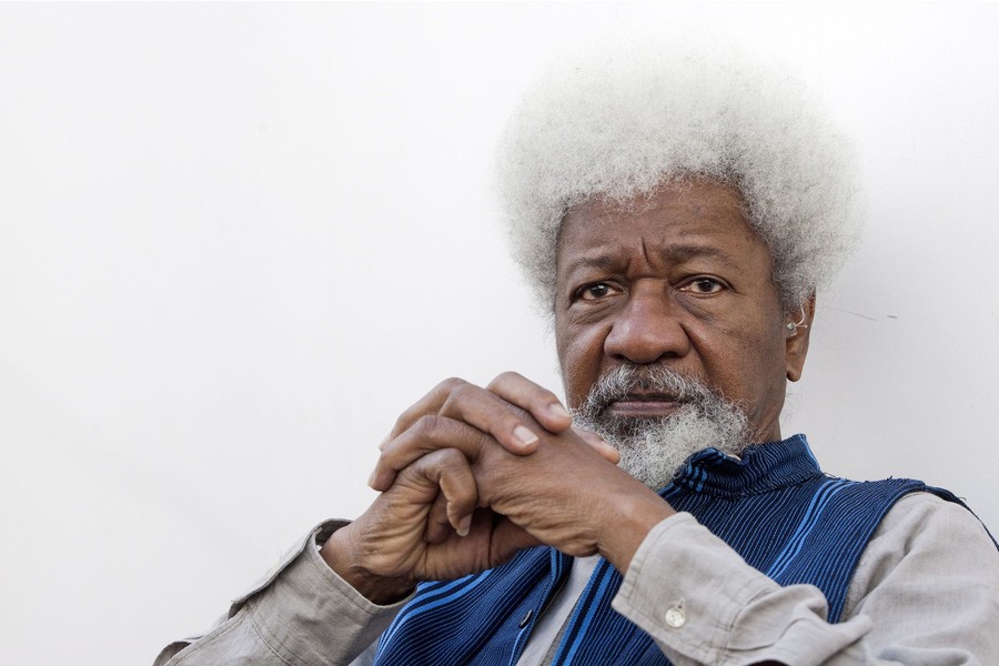 Wole Soyinka says he will tear up his green card if Trump wins 