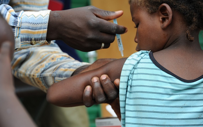 Children vaccinated against Meningitis A