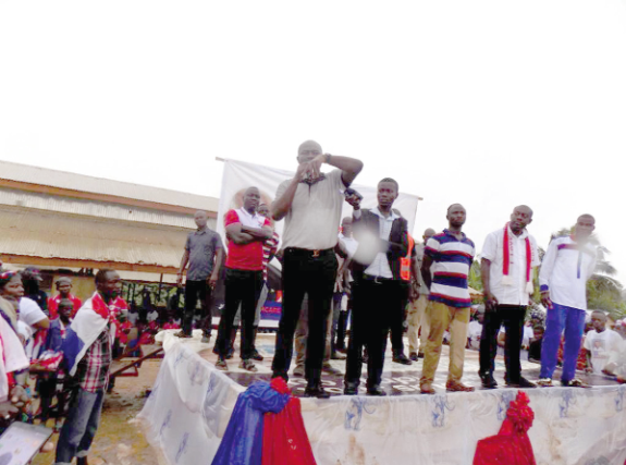 NPP inaugurates youth wing in Ofoase-Ayirebi Constituency