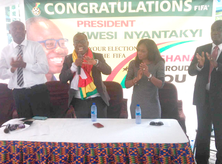 Nyantakyi promises to develop Ghana football