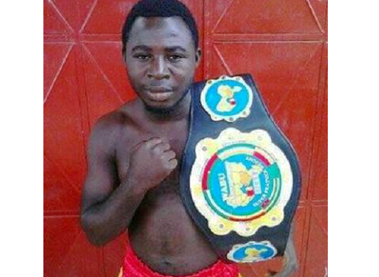 Ghananaian boxer, Emmanuel Quartey