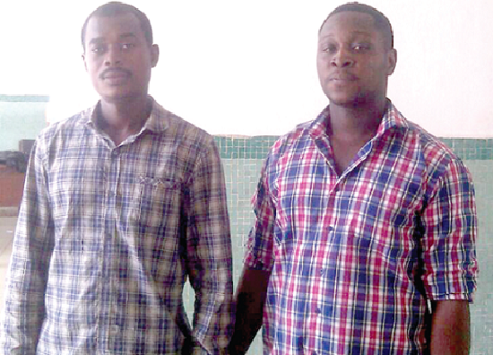 Kelvin Mawusi and Gregory Xenyo, convicted