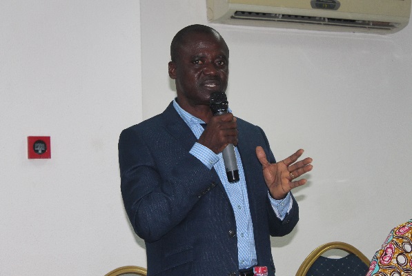 Mr John Kwame Amoah, Greater Accra Regional Director of the Electoral Commission