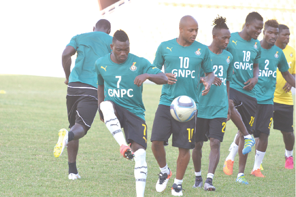 The Black Stars team have a difficult game at the upcoming AFCON