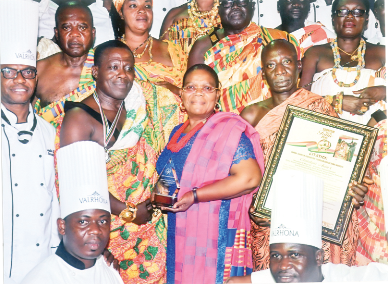 • Mrs Bella Ahu was one of those honoured at the awards  ceremony
