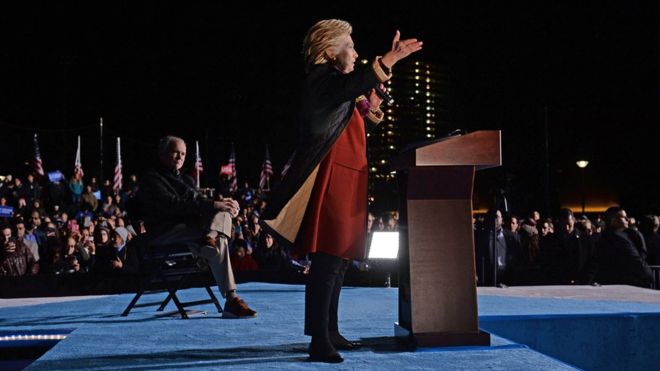 Hillary Clinton attended campaign events in Philadelphia (pictured) and Pittsburgh on Saturday