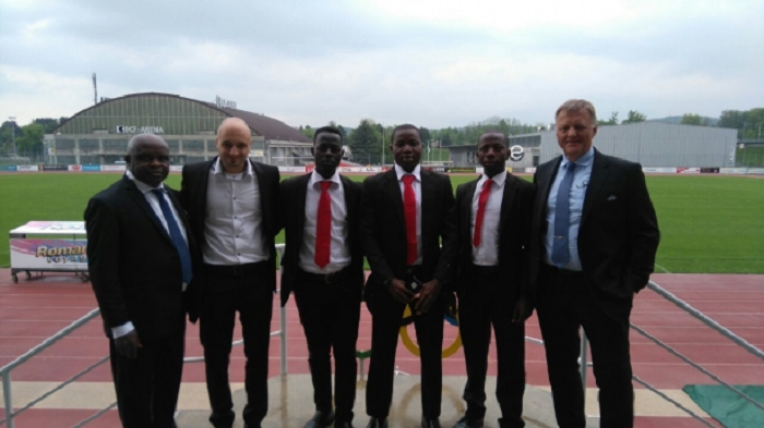 Ghanaian refs for UEFA Excellence course 