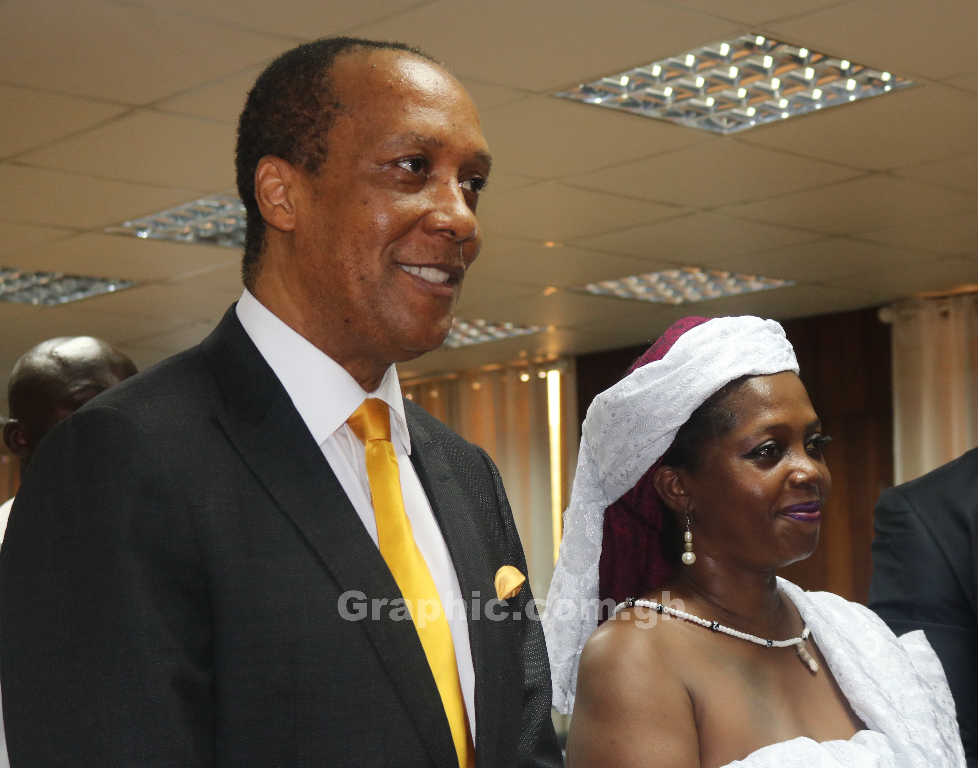 Kwame Asiedu Walker and his running mate, Lady Tamara
