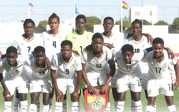 A line-up of the Black Maidens team likely to play against Paraguay