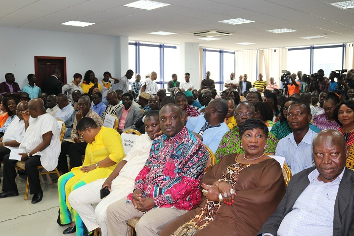A section of the audience at the official launch