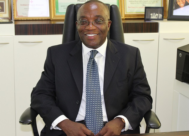 Mr Kwasi Agyeman Busia, Chief Executive Officer of the DVLA