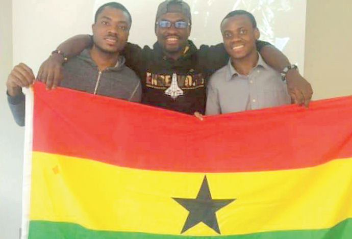 The trio who designed GhanSat-1 proud of being Ghanaian