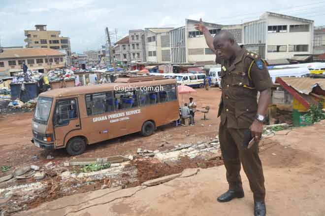 Security, safety concerns at Kumasi Prison following collapsed wall