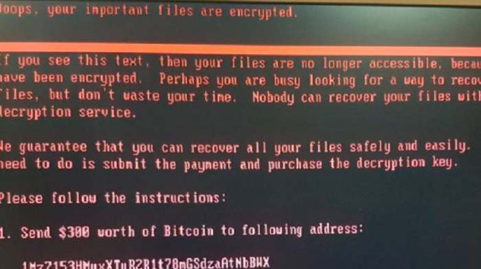 Many reports suggest that screens around the world are getting this message, indicating a ransomware attack is to blame