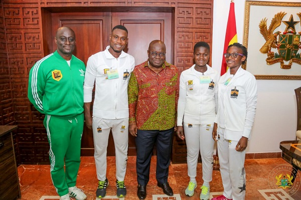 President Akufo-Addo lauds Ghana Fastest Human