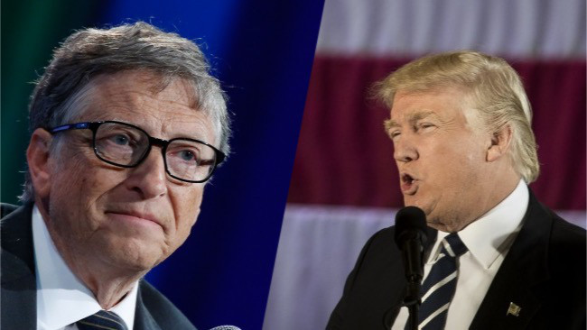 Bill Gates is world\'s richest man again as Trump tumbles on Forbes list