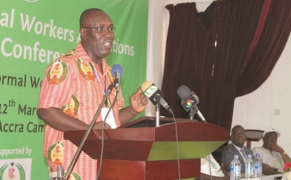 Dr Anthony Yaw Baah, General Secretary of the Trades Union Congress (TUC)
