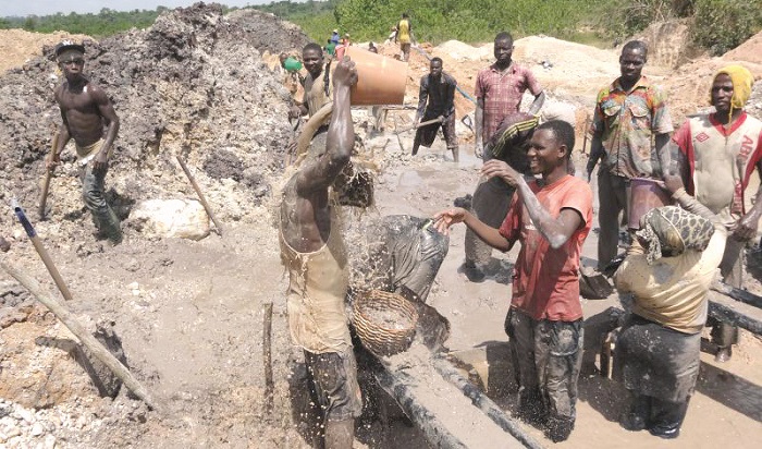 Researchers have found that chemicals used in galamsey cause health problems