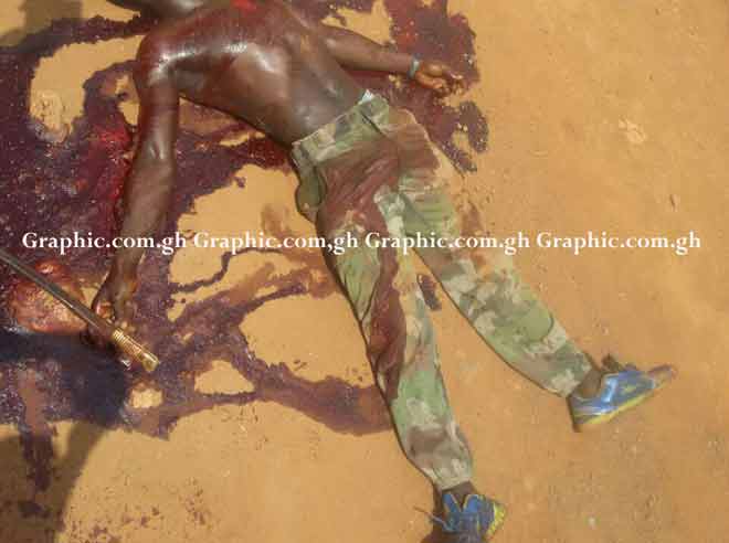 Man killed during knife fight at 'galamsey' site