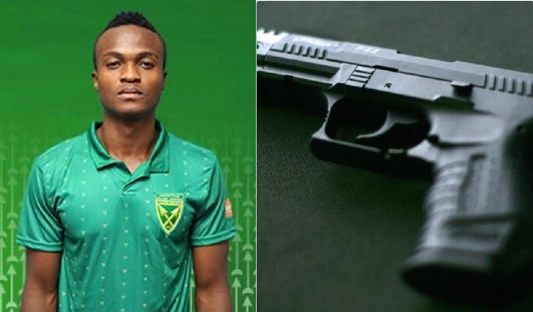 International footballer Miheso says he was threatened at gunpoint by the Golden Arrows