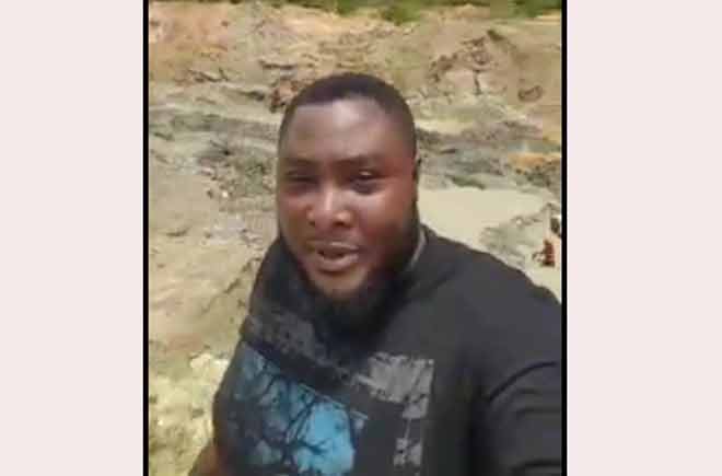 Galamsey man dares gov’t on plans to clamp down illegal mining (VIDEO)